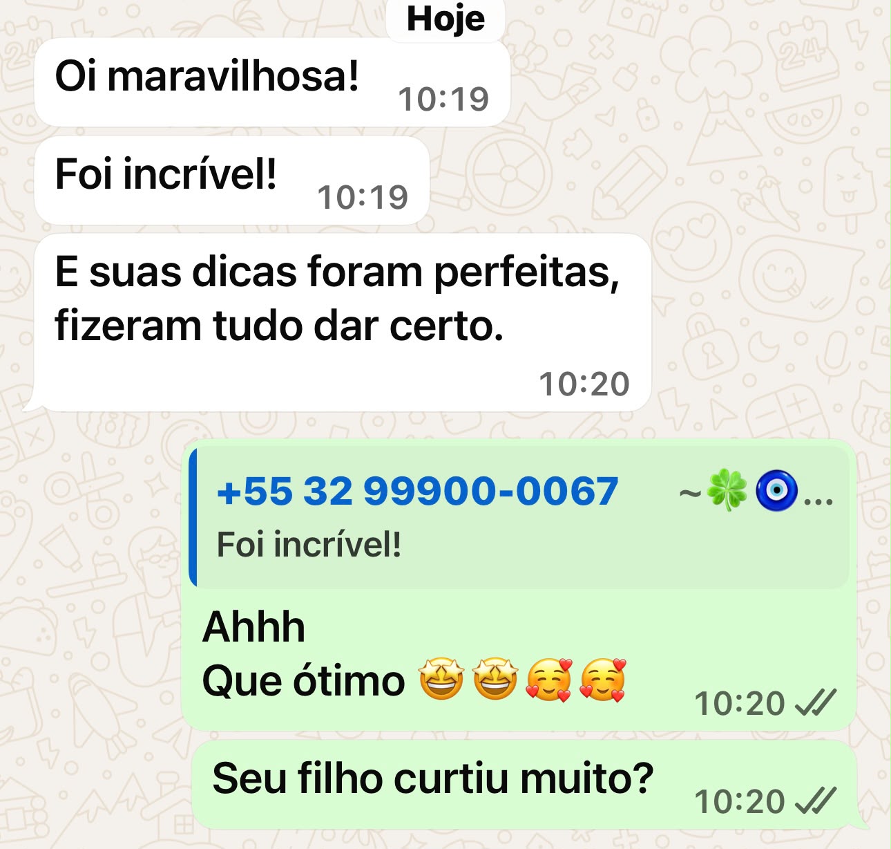 Depoimento de cliente 2