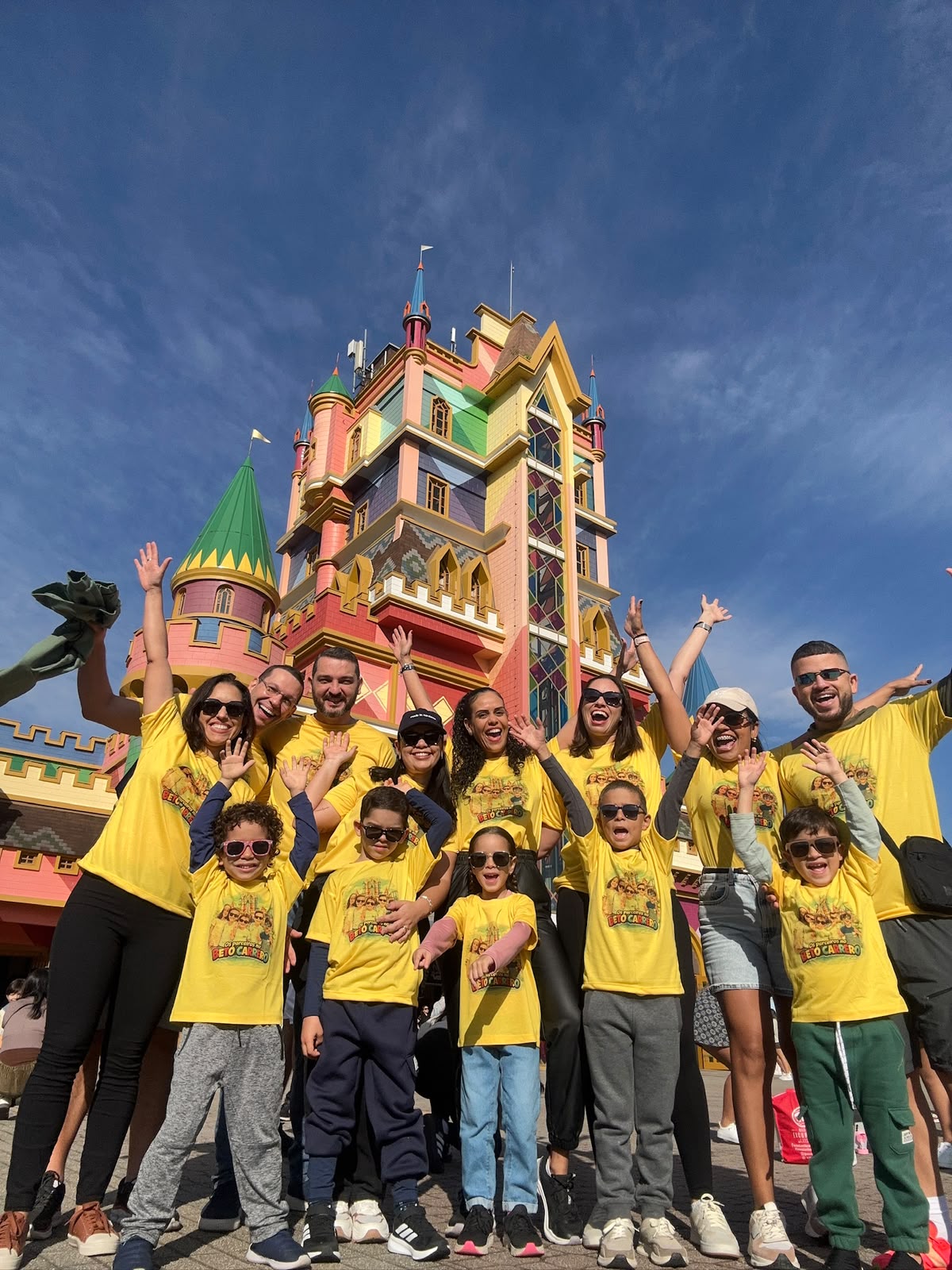 Família no parque — foto secundária direita